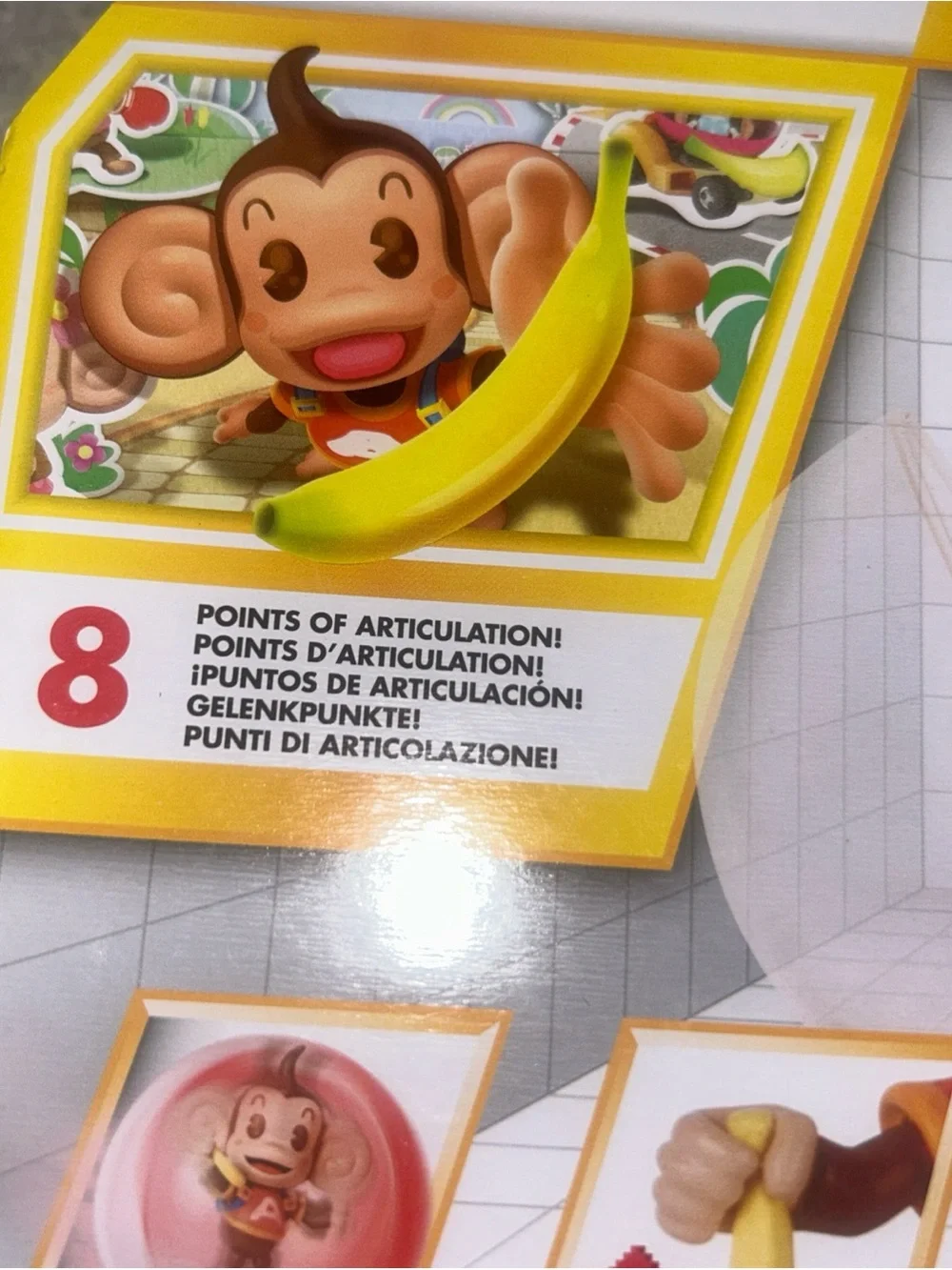 Super Monkey Ball AIAI Video Game Action Figure Sega Nintendo 2023 Jakks Pacific